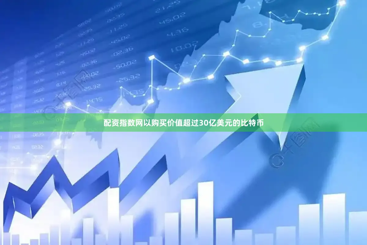 配资指数网以购买价值超过30亿美元的比特币